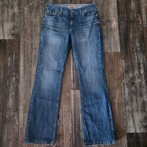 Ariat Womens's R.E.A.L. Denim Perfect Rise Bootcut Annie Jeans Sz 31L